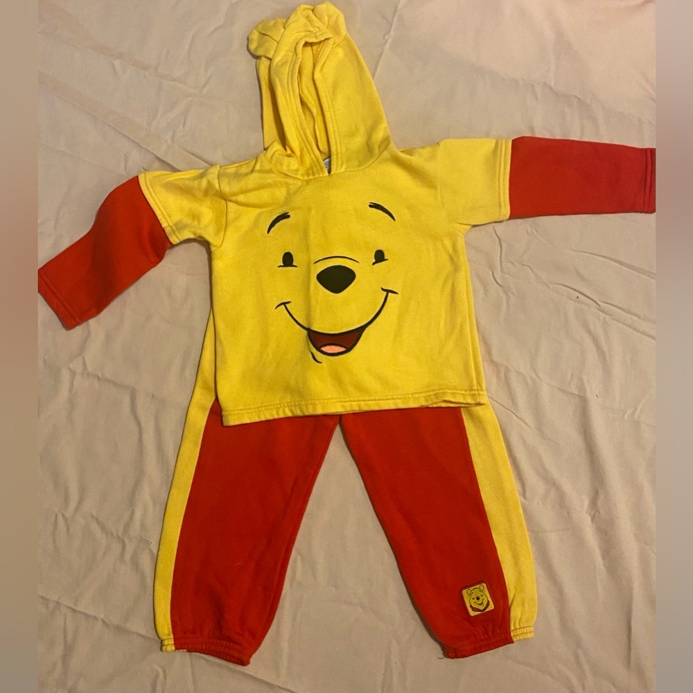 Girls or Boys Winnie the Pooh matching Sweatsuit